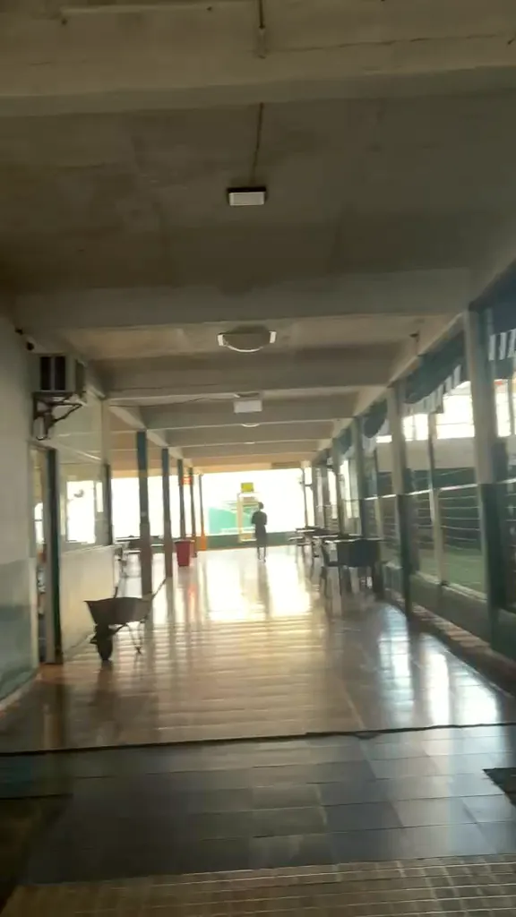 La entrada: fotograma del recorrido